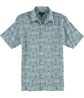 Club Room Mapleton Printed Button Up Shirt