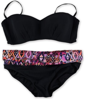 Profile Padded Banded Brief 2 Piece Bandeau