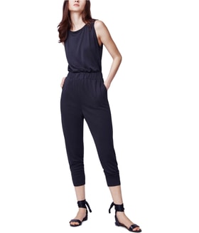 b New York Solid Jumpsuit