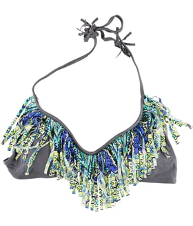Raisins Fringed Bikini Swim Top