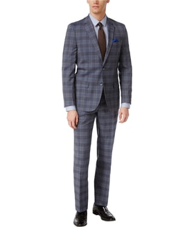 Ben Sherman Plaid Straight Leg Dress Pant Slacks