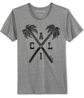 Ring Of Fire Cali Palms Graphic T-Shirt