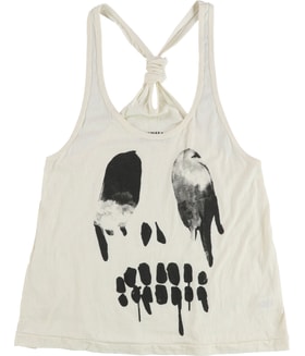 Gorilla Buffet Skull Razerback Knotted Racerback Tank Top
