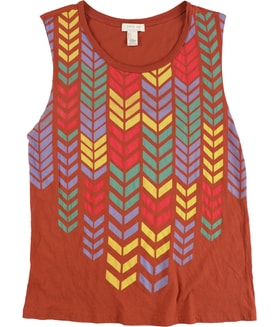 I LOVE H81 Chevron Pattern Graphic T-Shirt