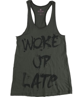 Heritage 1981 Woke Up Late Racerback Tank Top