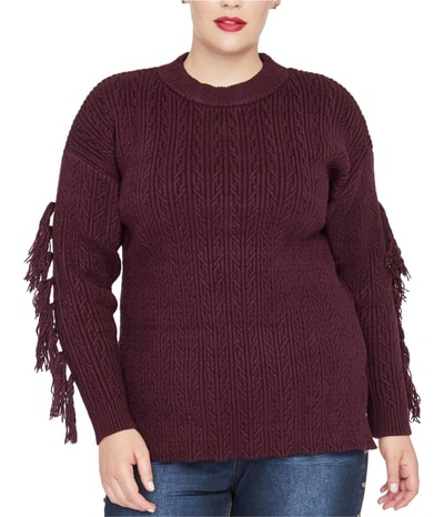 Rachel Roy Tassel Trim Pullover Sweater