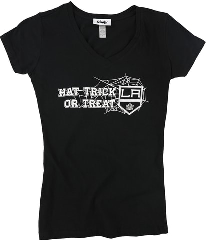 Hat Trick Or Treat LA Kings Graphic T-Shirt