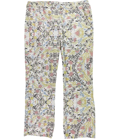 Floral Wide Leg Casual Pants