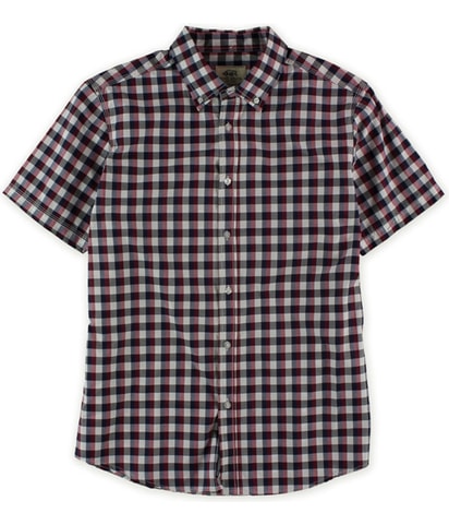 Plaid SS Button Up Shirt