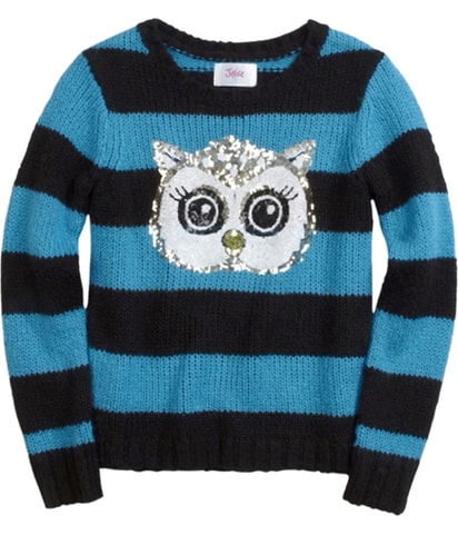 Striped Critter Knit Sweater