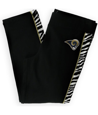 St. Louis Rams Tapered Compression Cropped Yoga Athletic Pants