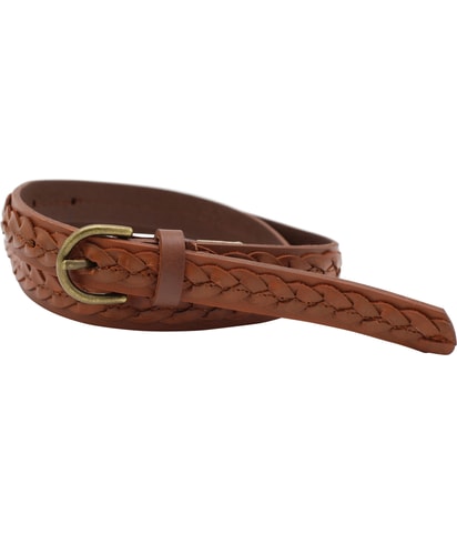 Skinny Braided Belt