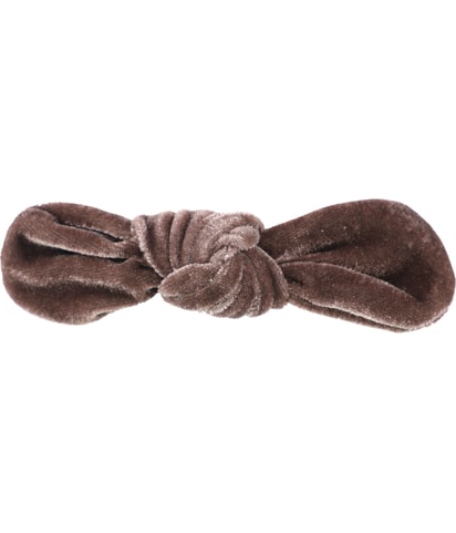 Velvet Bow Hair Barrette