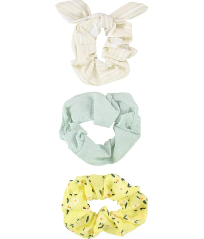 Knotted 3-Pack Hair Scrunchie