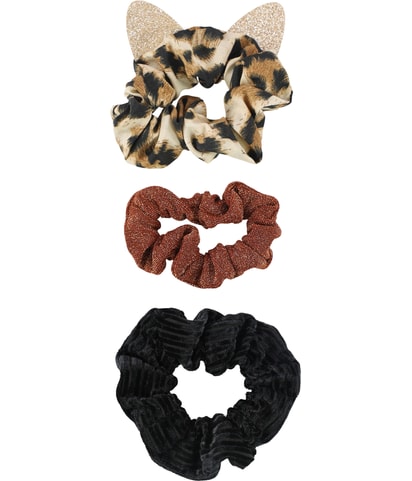 Cat Ears 3-Pack Hair Scrunchie