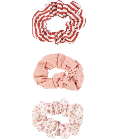 Pink 3-Pack Hair Scrunchie