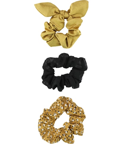 Abstract 3-Pack Hair Scrunchie