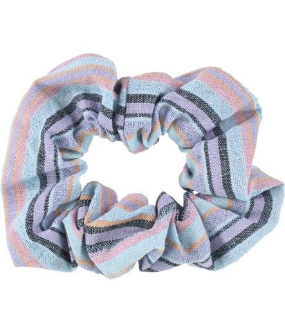 Multi-Stripe Hair Scrunchie