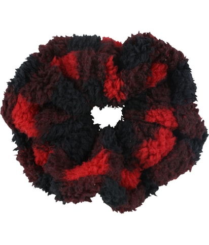 Fuzzy Hair Scrunchie