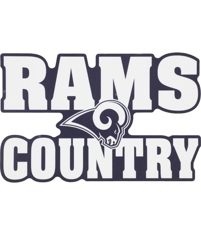 Rams Country Decal Souvenir