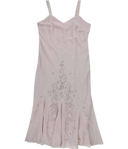 Beaded Maxi Gown Dress