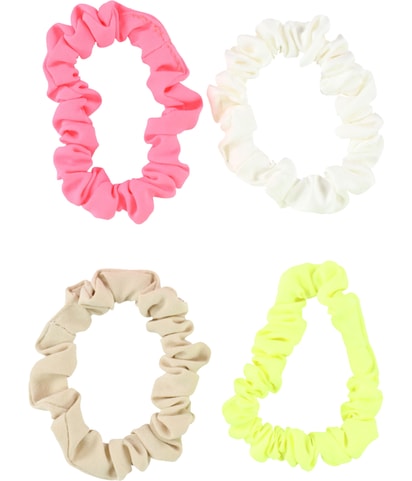 Solid 4-Pack Hair Scrunchie