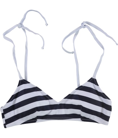 Striped Bikini Swim Top