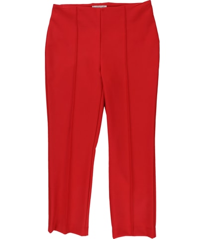 Front Seam Straight Leg Casual Pants