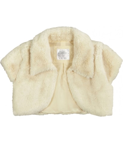 Faux Fur Bolero Jacket