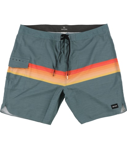 Striped Swim Bottom Board Shorts