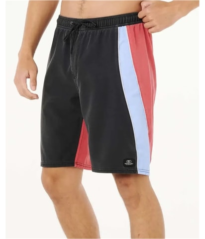 Color Block Swim Bottom Board Shorts