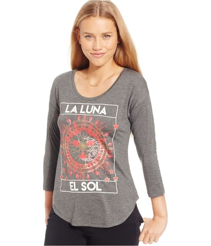 Sun Moon Foil Graphic T-Shirt