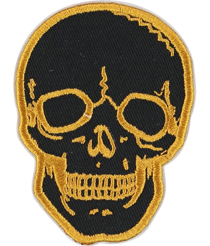 Skull Decorative Sewing Patch