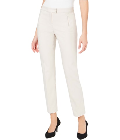 Tummy-Control Tapered Slim Dress Pants