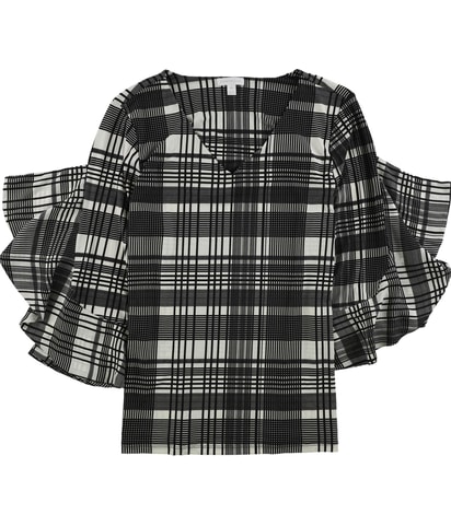 Ruffled Knit Blouse