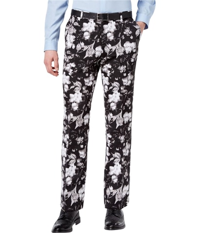 Ottoman Floral Straight Leg Relaxed Chino Casual Pants