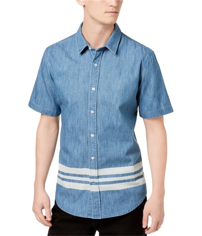 Paulie Varsity Button Up Shirt