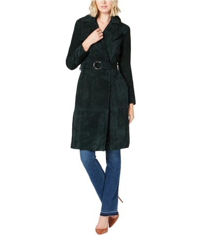Solid Trench Coat