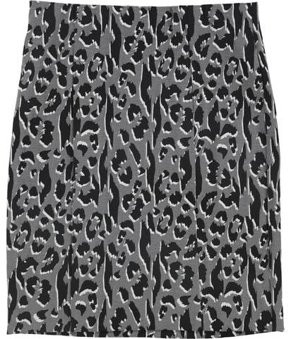 Jacquard Pencil Skirt