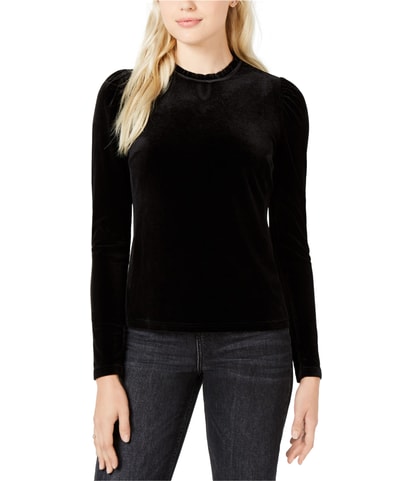 Puff-Sleeve Shell Blouse