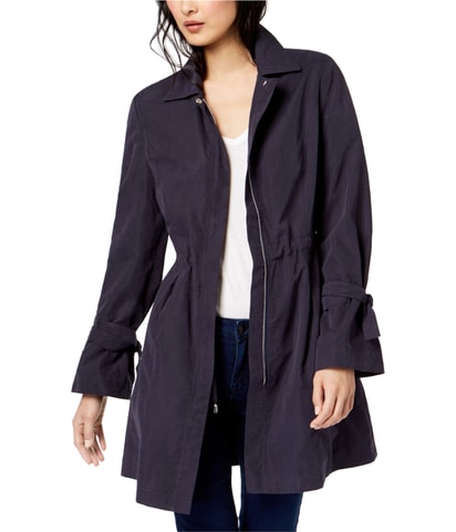 Tie Sleeve Trench Coat