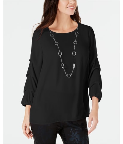 Necklace Shell Blouse