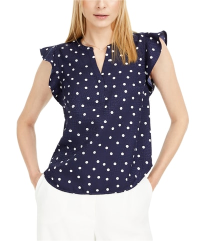 Polka Dot Shell Blouse