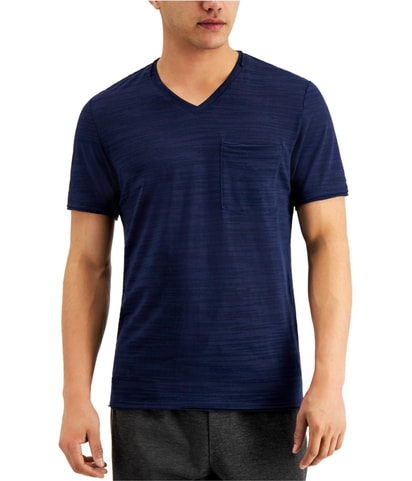 Broken-Striped Basic T-Shirt