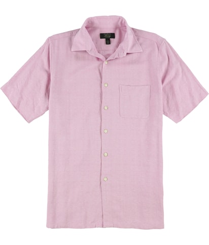 Silk Blend Button Up Shirt
