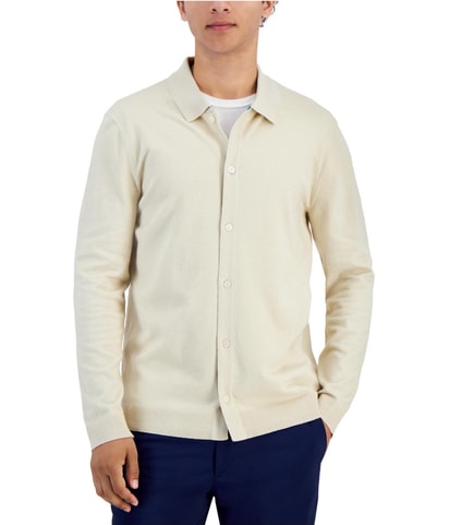 Refined Regular Fit Textured Cardigan Sweater