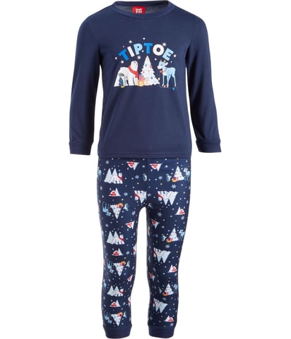Tiptoe Christmas Pajama Set