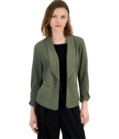 Solid Blazer Jacket
