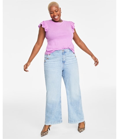 Flutter Sleeve Basic T-Shirt