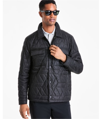 Quilted Shirt Jacket